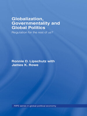 cover image of Globalization, Governmentality and Global Politics
